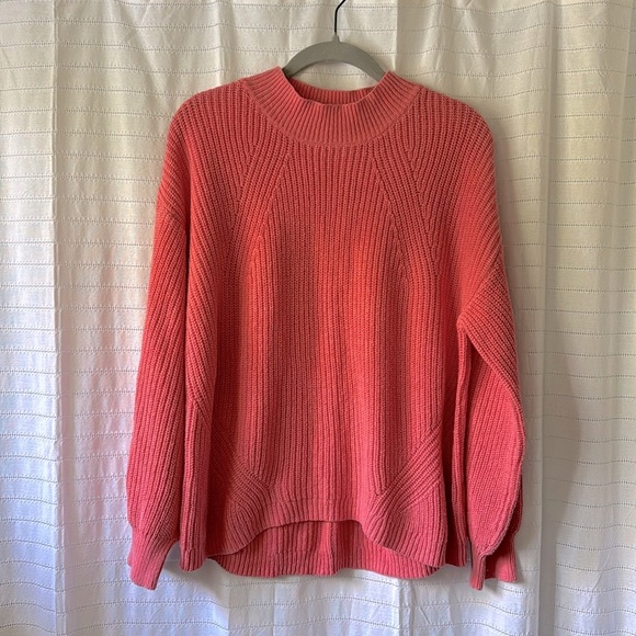 Old Navy Sweaters - Old Navy Coral Cowl Neck Sweater
